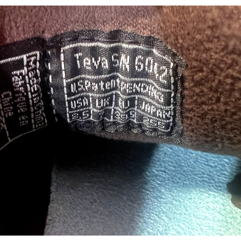 Teva Comfort Shoes Womens‎ Size 8.5 Brown Leather Slip On 6042 Outdoor Low Top - Picture 6 of 10